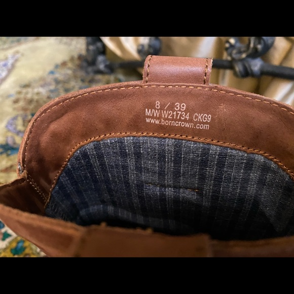 Aravon Born Crown W 21734 Rum Saddle brown boots - Picture 5 of 9